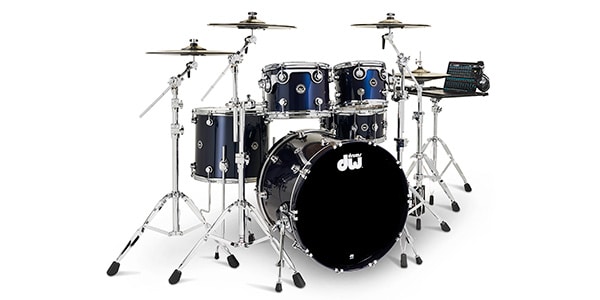DW / DWe 5PC SHELL PK, MIDN BLUE MTL, BOX C SNARE