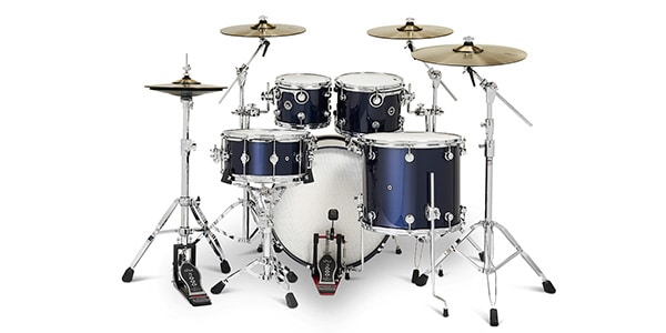 DW / DWe 5PC SHELL PK, MIDN BLUE MTL, BOX C SNARE画像2