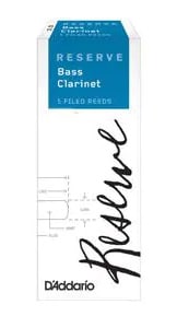 D’Addario Woodwinds バスクラリネットリード レゼルヴ 4.5