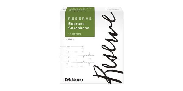 D'Addario Woodwinds ソプラノサックスリード レゼルヴ 3.0+ 送料無料