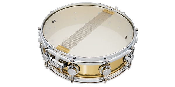 DW ( ディーダブリュー )  / BRASS SNARE POLISHED, CR HW画像3