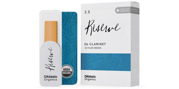 D&#39;Addario Woodwinds / Organic Reserve Eb Clarinet reeds 2.5