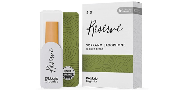 D&#39;Addario Woodwinds ( ダダリオウッドウインズ )  / ソプラノサックスリード オーガニック レゼルヴ 4.0