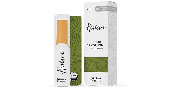 D&#39;Addario Woodwinds / Organic Reserve Tenor Sax reeds 2.5