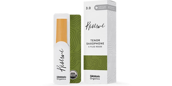 D&#39;Addario Woodwinds ( ダダリオウッドウインズ )  / テナーサックスリード オーガニック レゼルヴ 3.0