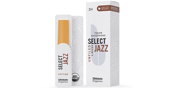D&#39;Addario Woodwinds ( ダダリオウッドウインズ )  / テナーサックスリード オーガニック セレクトジャズ 2H ｱﾝﾌｧｲﾙﾄﾞ