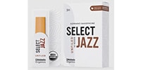 D'Addario Woodwinds / Soprano Sax reeds Organic Select Jazz 3H Unfiled
