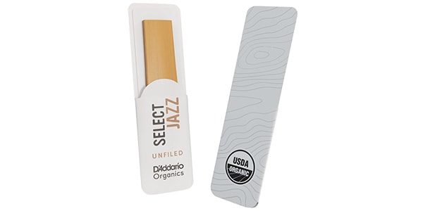 D&#39;Addario Woodwinds / Soprano Sax reeds Organic Select Jazz 2M Unfiled画像5