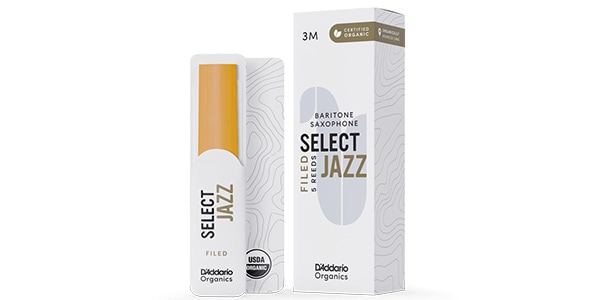 D&#39;Addario Woodwinds ( ダダリオウッドウインズ )  / バリトンサックスリード オーガニック セレクトジャズ 3M ﾌｧｲﾙﾄﾞ