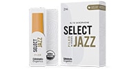 D'Addario Woodwinds / Alto Sax reeds Organic Select Jazz 2M Unfiled