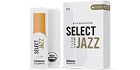 D'Addario Woodwinds / Alto Sax reeds Organic Select Jazz 3H Unfiled