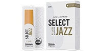 D'Addario Woodwinds / Alto Sax reeds Organic Select Jazz 3M Unfiled