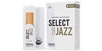 D'Addario Woodwinds / Soprano Sax reeds Organic Select Jazz 2H Unfiled