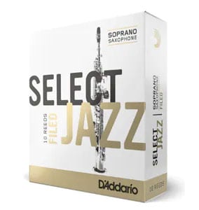 D’Addario Woodwinds ソプラノサックスリード ジャズセレクト ファイルド 2S