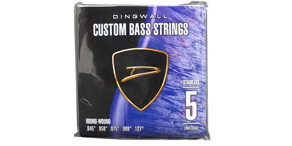 DINGWALL/STAINLESS STEEL LONG-SCALE 5 STRING SET　.045-.127