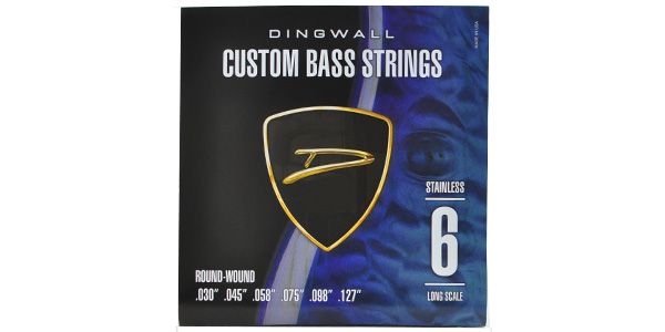 DINGWALL/STAINLESS STEEL LONG-SCALE 6 STRING SET .030-127