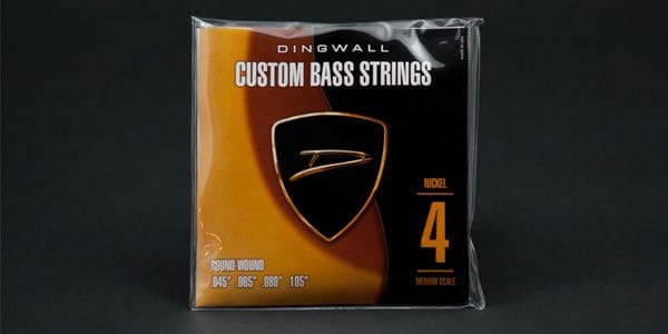 DINGWALL NICKEL PLATED STEEL MEDIUM-SCALE 4 STRING SET .045-.105