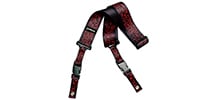 DIMARZIO Steve Vai ClipLock - Art Strap Black