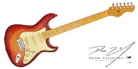 DEAN ZELINSKY Tagliare Custom Maple Cherry Sunburst