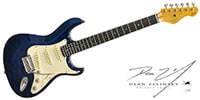 DEAN ZELINSKY / Tagliare Custom QT Trans Blue【Z-Glideネック】