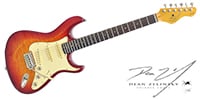 DEAN ZELINSKY Tagliare Custom Cherry Sunburst【Z-Glideネック】