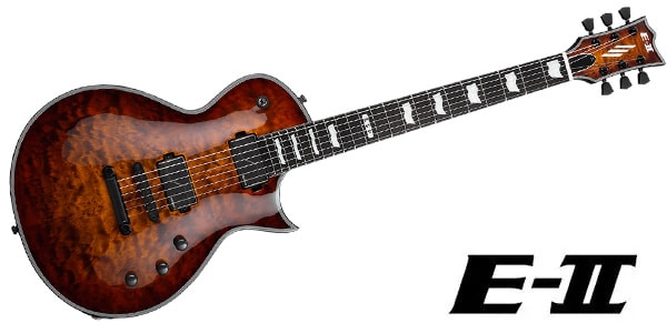 ギター E-II ec qm 楽天市場】【ESP直営店】【即納可能】E-II EC QM / See Thru