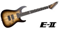 E-II M-II 7NT HS SM Dark Brown Natural Burst 7弦ギター