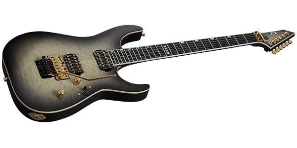 ESP E-II M-II QM Black Natural Burst新品同様 E-II M-II QM (Black Natural Burst) [SN.ES0411243] ｜イケベ