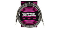 ERNIE BALL / Braided Instrument Cable Straight/Straight 10ft Silver Fox