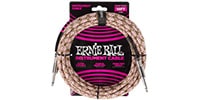 ERNIE BALL / Braided Instrument Cable Straight/Straight 18ft Emerald Argy