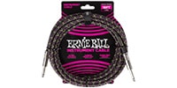 ERNIE BALL / Braided Instrument Cable Straight/Straight 18ft Purple Pytho