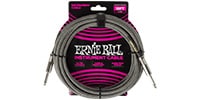 ERNIE BALL / Braided Instrument Cable Straight/Straight 18ft Silver Fox