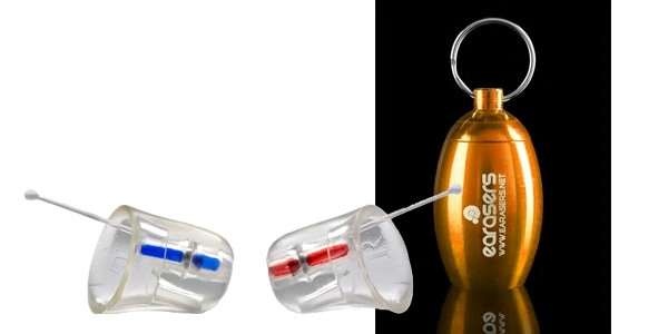 EARASERS/Musician's Hi-Fi Earplugs XSサイズ ＋専用ケース オレンジ