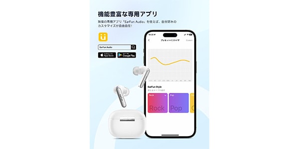 EarFun / EARFUNAIR2WH画像6