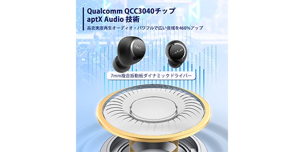 EarFun ( イヤーファン )  / EarFun Free 2S 完全ワイヤレスイヤホン画像2