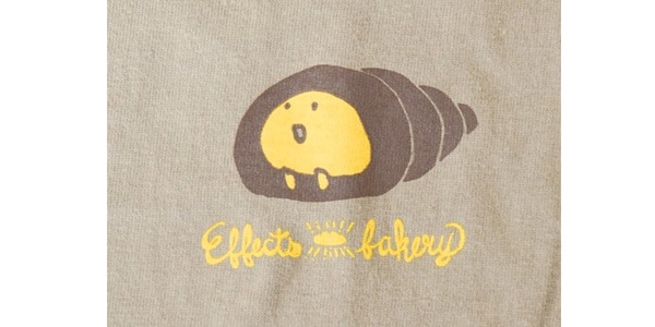 Effects Bakery / Choco Cornet T-shirt Brown Size M画像2