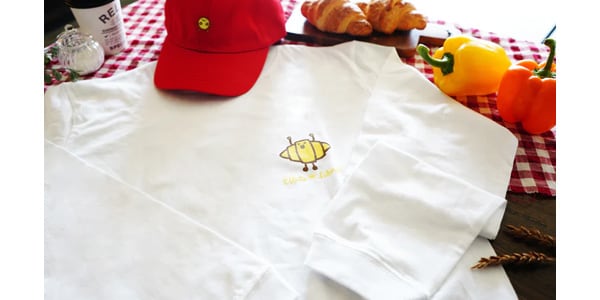 Effects Bakery / Croissant Long Sleeve T-Shirt White L画像3