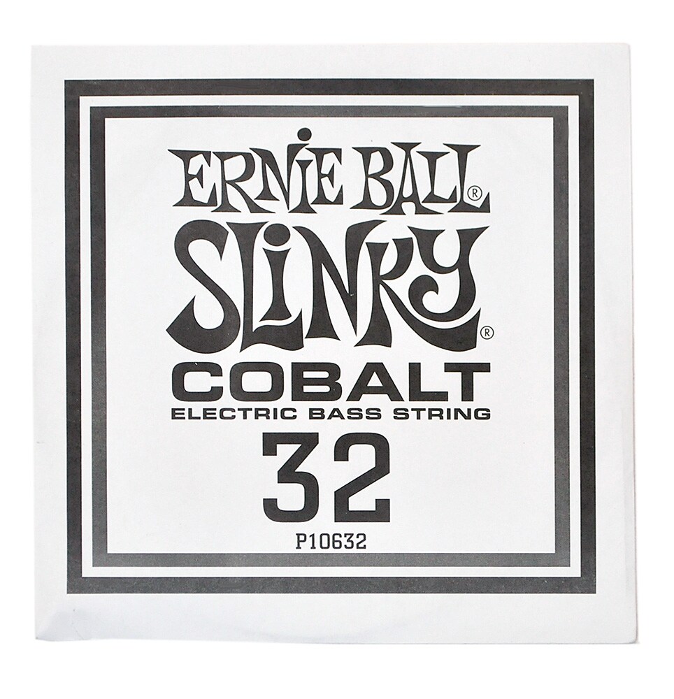 ERNIEBALL/.032 Cobalt Wound Electric Bass String Single