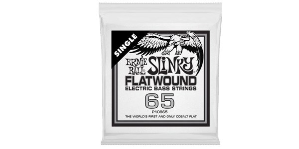 ERNIE BALL / .065 Slinky Flatwound Electric Bass String Single