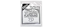 ERNIEBALL .070 Slinky Flatwound Electric Bass String Single