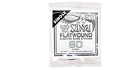 ERNIE BALL / .080 Slinky Flatwound Electric Bass String Single