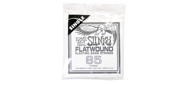 ERNIE BALL / .085 Slinky Flatwound Electric Bass String Single