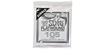 ERNIEBALL .105 Slinky Flatwound Electric Bass String Single