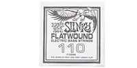 ERNIE BALL / .110 Slinky Flatwound Electric Bass String Single