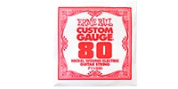 ERNIE BALL / .080 LONG SCALE NICKEL WOUND ELECTRIC GUITAR STRING