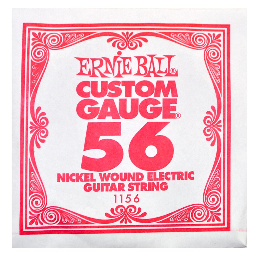 ERNIEBALL/.056 NICKEL WOUND ELECTRIC #1156