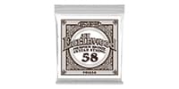 ERNIE BALL / .058 EARTHWOOD PHOSPHOR BRONZE #1858