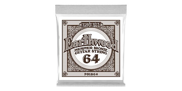 ERNIE BALL ( アーニー・ボール )  / .064 EARTHWOOD PHOSPHOR BRONZE #1864