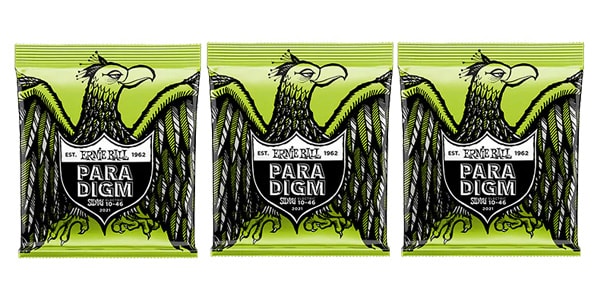 ERNIE BALL ( アーニー・ボール )  / Paradigm Regular Slinky ElectricGuitar Strings #2021 3パック