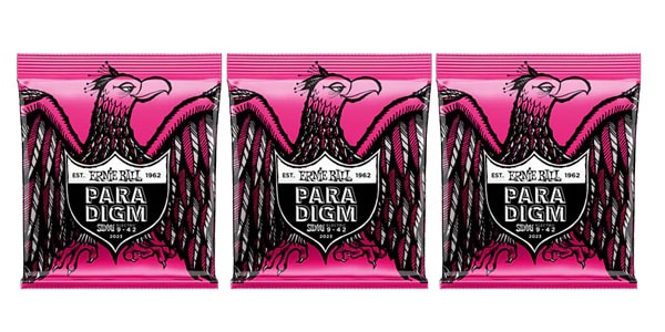 ERNIE BALL ( アーニー・ボール )  / Paradigm Super Slinky ElectricGuitar Strings #2023　3パック